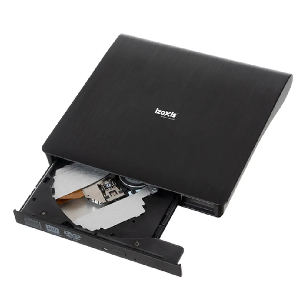 Externes Laufwerk + CD/DVD-Brenner Izoxis 26083