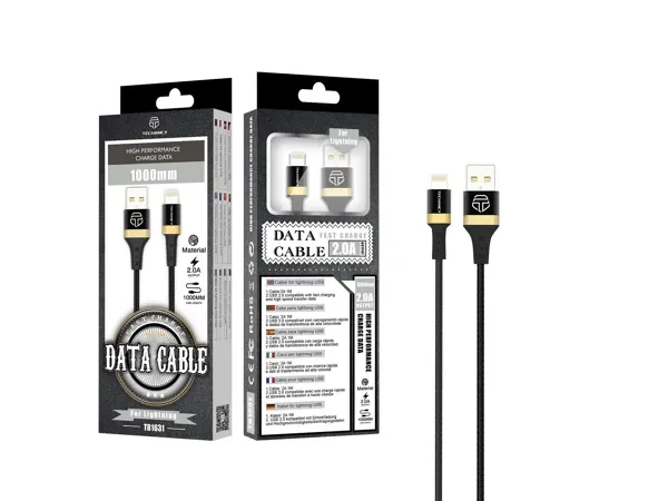 USB-Kabel für IP 6/7/8 / X / Xs 2A 1M