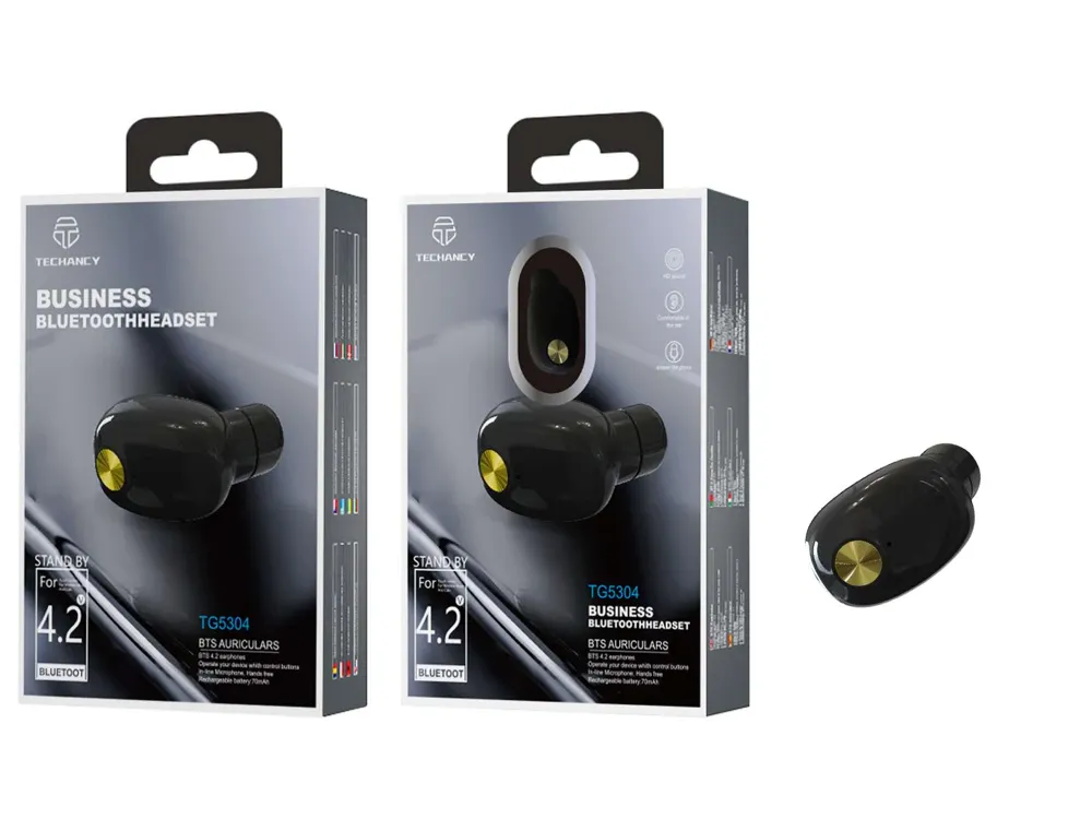 Bluetooth-Headsets Schwarz